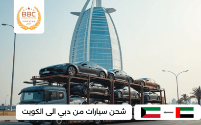 شحن سيارات من دبي الى الكويت