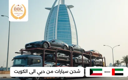 شحن سيارات من دبي الى الكويت