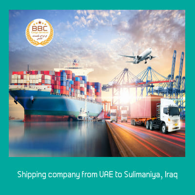 Shipping company from UAE to Sulimaniya, Iraq