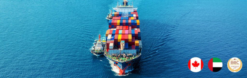 Sea shipping company from Dubai, UAE to Canada