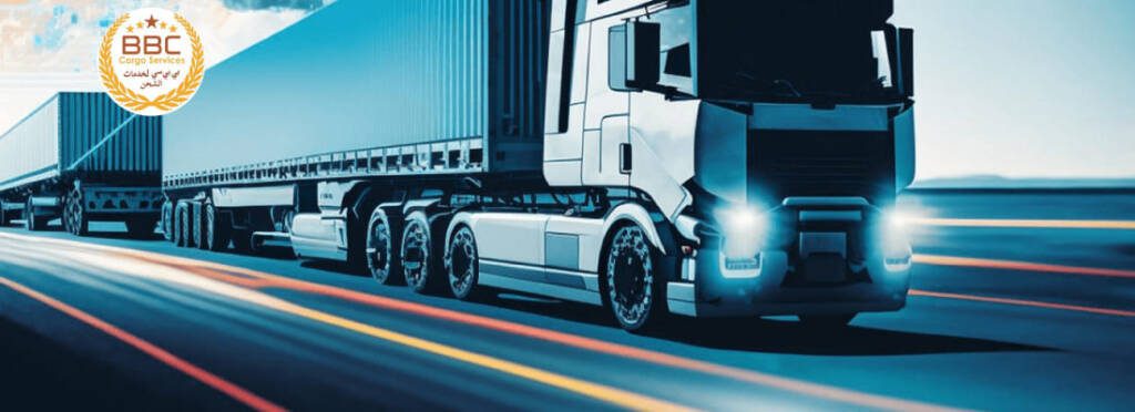 Trucking Transport Company In UAE DUBAI Heavy Transport Fast Track Shipping Land freight Logistics & Transportation